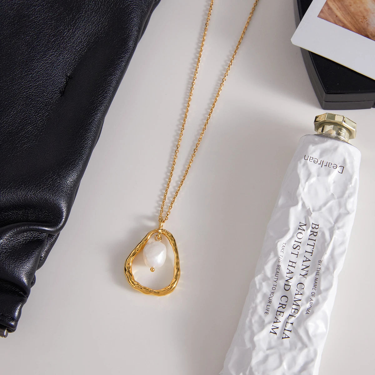 Collier Pendentif Perle d’Eau Douce