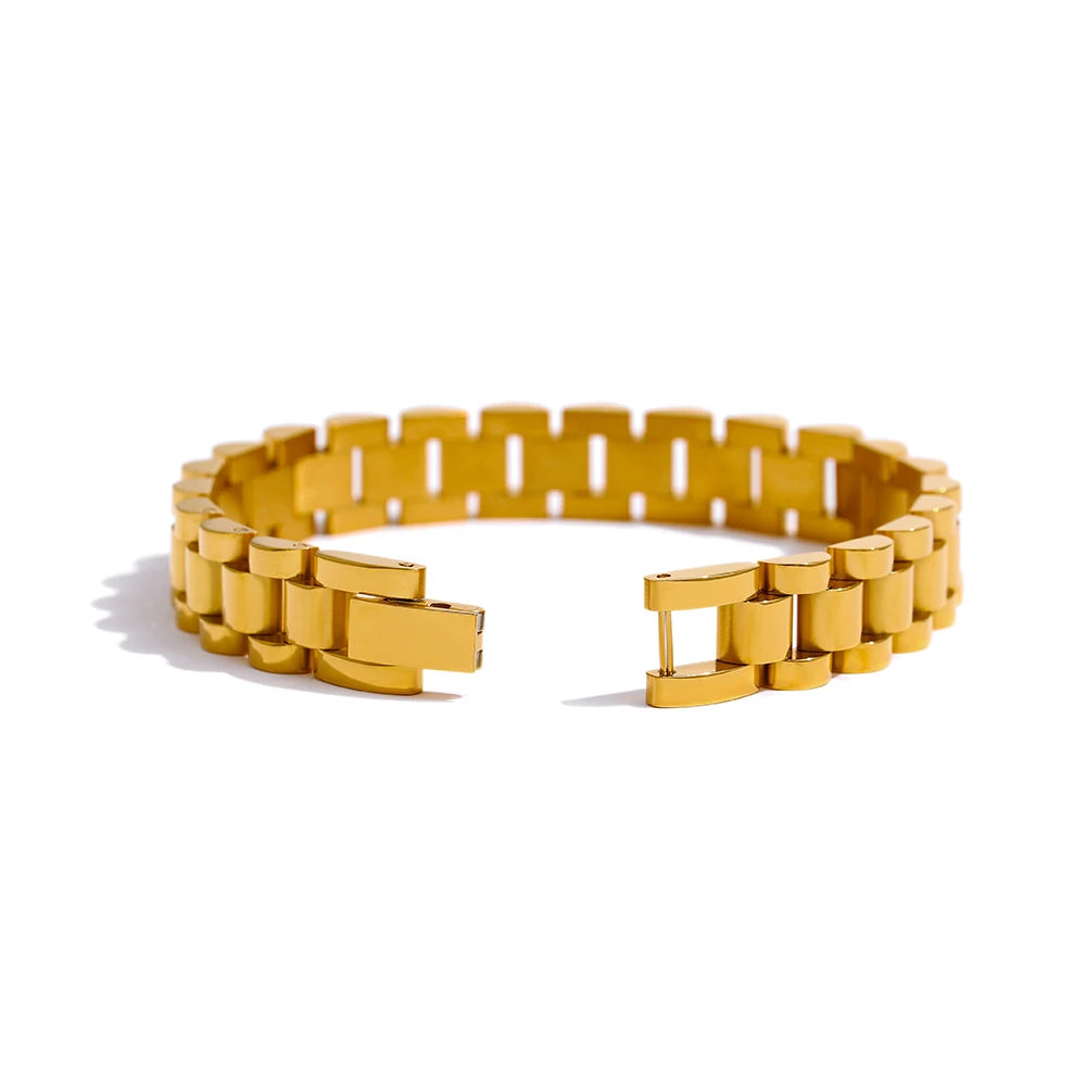 Bracelet chaîne en acier inoxydable