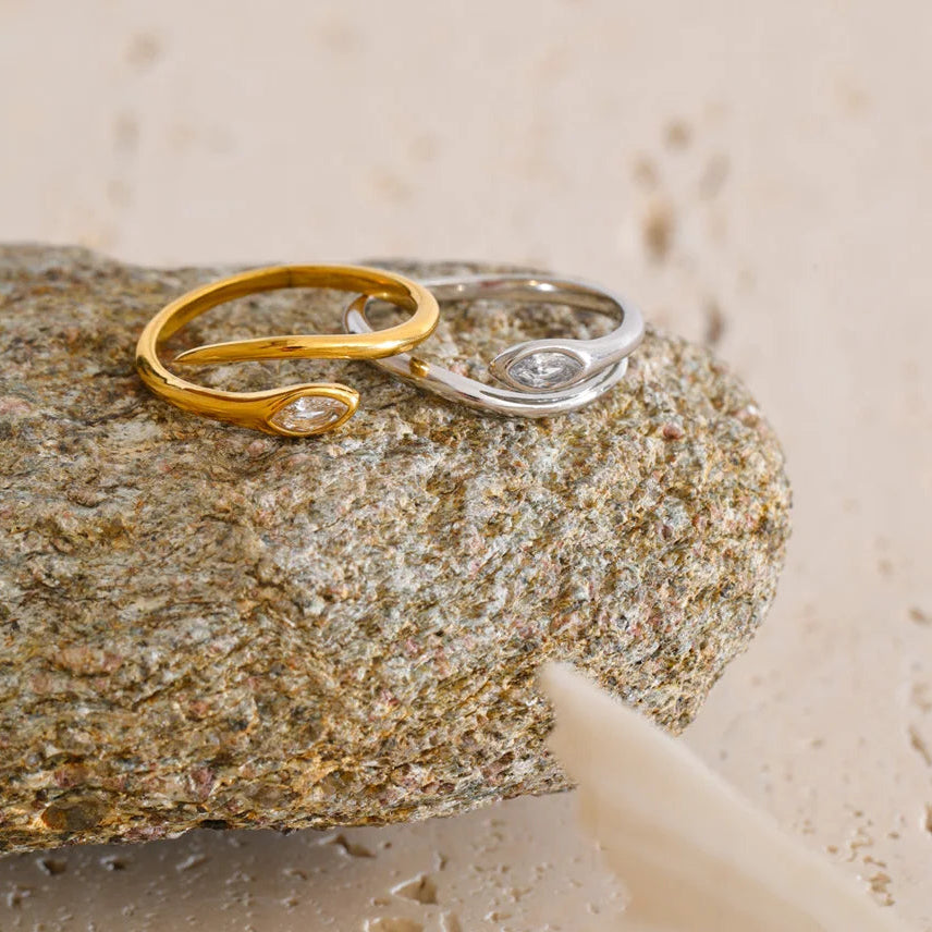 Bague Serpent Ajustable