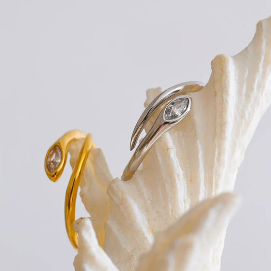 Bague Serpent Ajustable