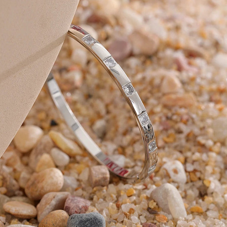 Bracelet poignet zircone cubique