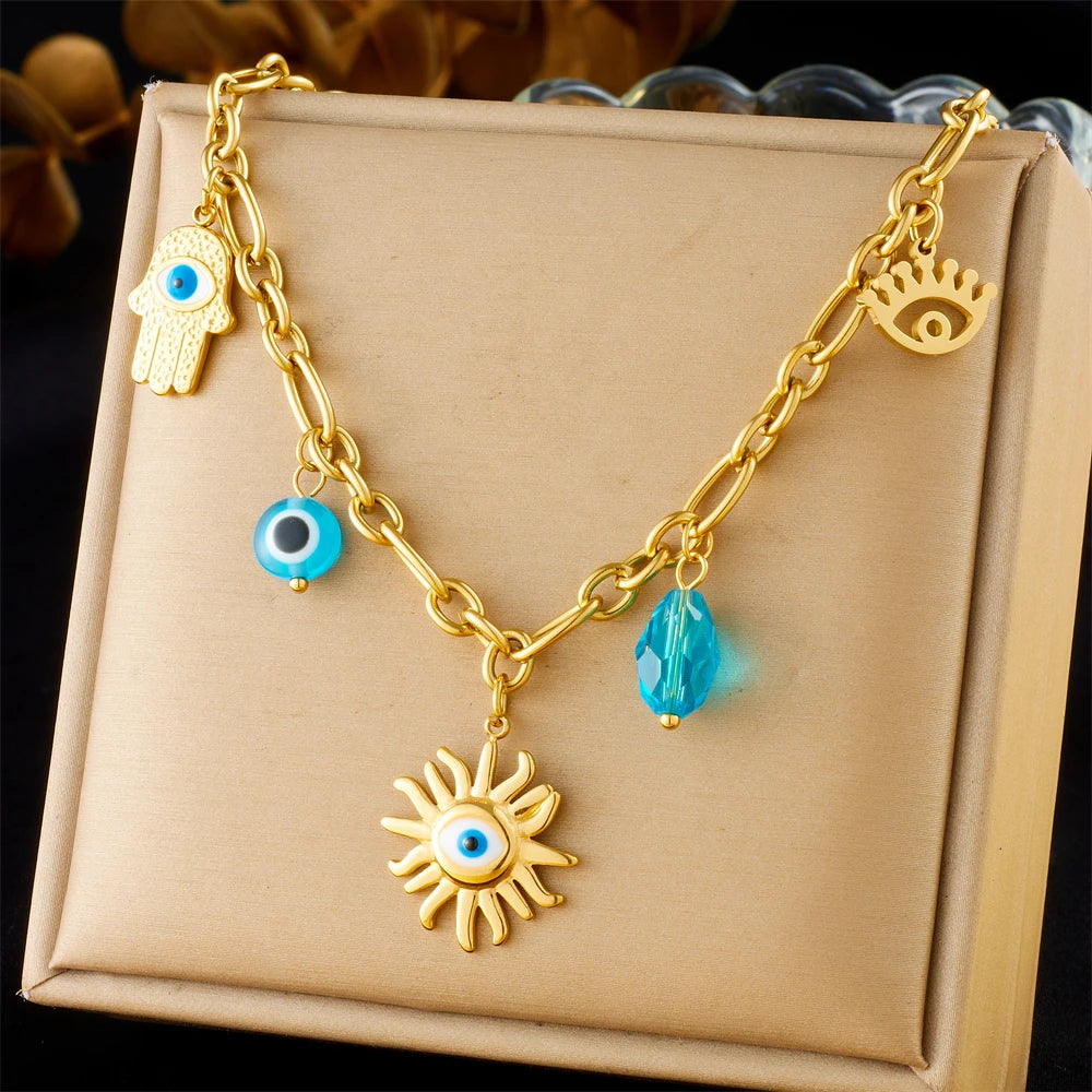 Collier Pendentif en acier inoxydable