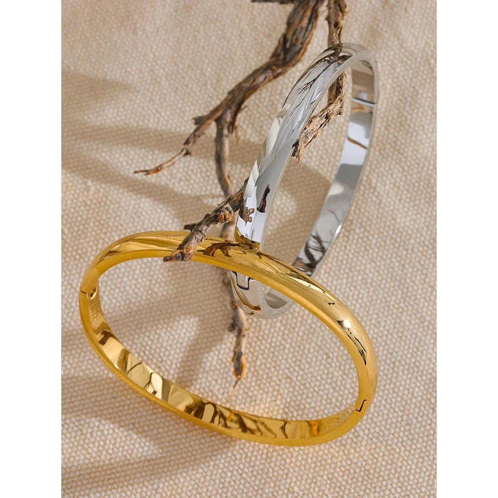 Bracelet jonc minimaliste lisse