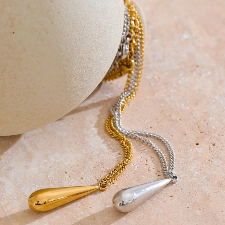 Collier goutte d’eau