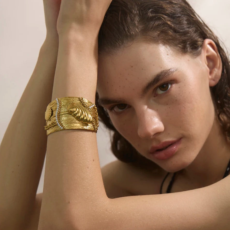Bracelet manchette océan