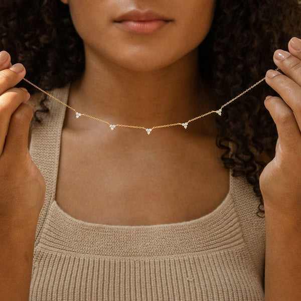 Collier rond en acier inoxydable