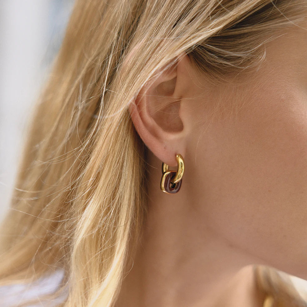 Boucles d’Oreilles Minimalistes Double Anneau