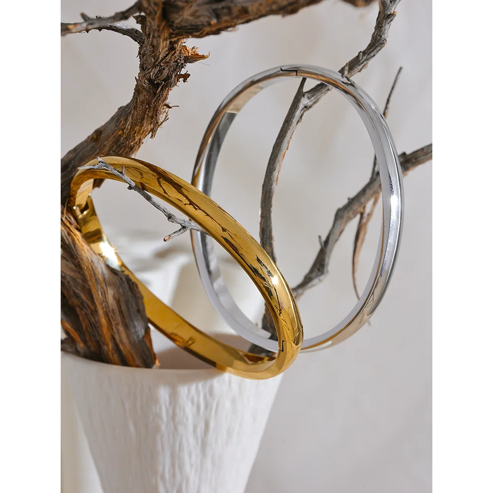 Bracelet jonc minimaliste lisse