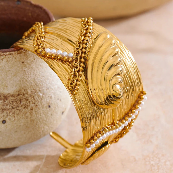 Bracelet manchette océan