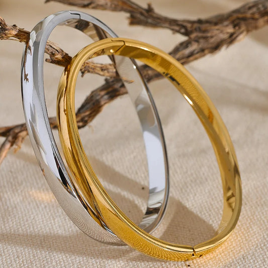 Bracelet jonc minimaliste lisse