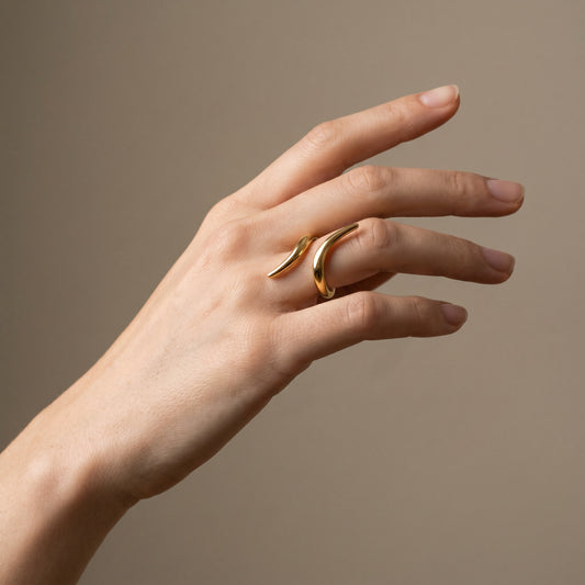 Bague minimaliste ajustable